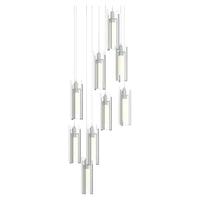 Exos Glass 9-Light Pendant