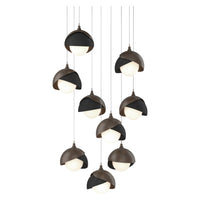 Brooklyn 9-Light Double Shade Pendant
