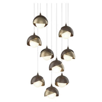 Brooklyn 9-Light Double Shade Pendant