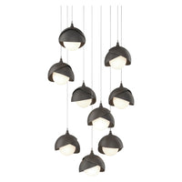 Brooklyn 9-Light Double Shade Pendant
