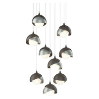 Brooklyn 9-Light Double Shade Pendant