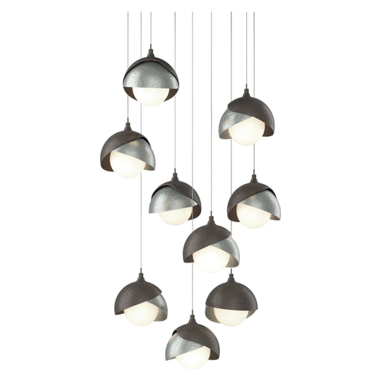 Brooklyn 9-Light Double Shade Pendant