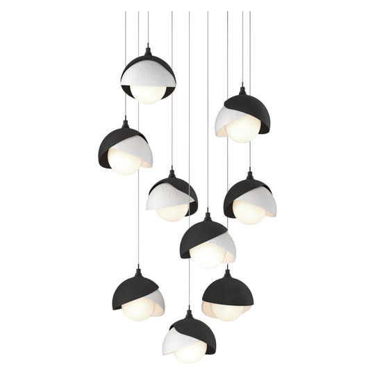 Brooklyn 9-Light Double Shade Pendant