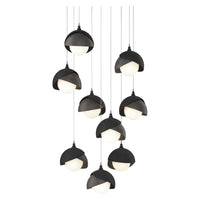 Brooklyn 9-Light Double Shade Pendant
