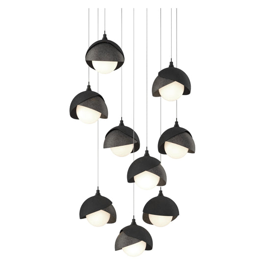 Brooklyn 9-Light Double Shade Pendant