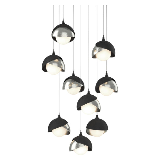 Brooklyn 9-Light Double Shade Pendant