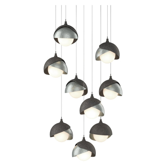 Brooklyn 9-Light Double Shade Pendant