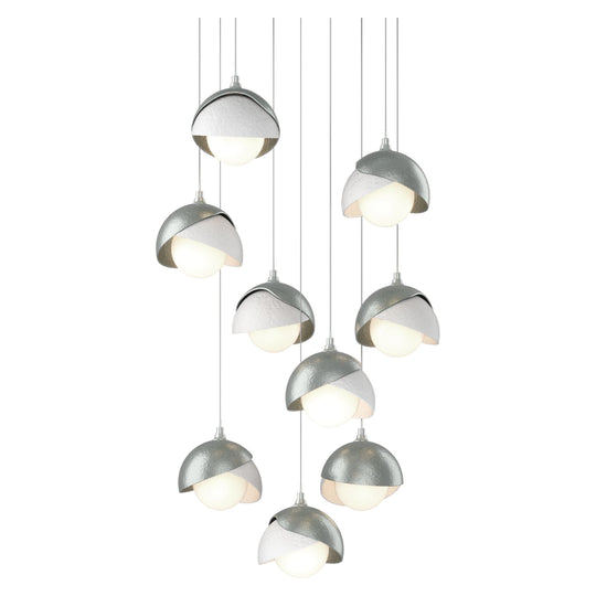 Brooklyn 9-Light Double Shade Pendant