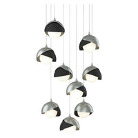 Brooklyn 9-Light Double Shade Pendant