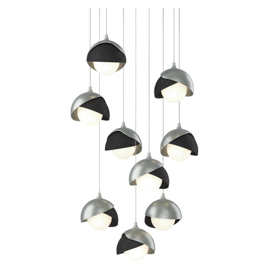Brooklyn 9-Light Double Shade Pendant