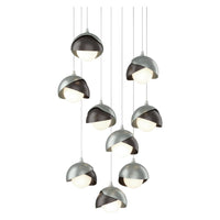 Brooklyn 9-Light Double Shade Pendant