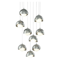 Brooklyn 9-Light Double Shade Pendant