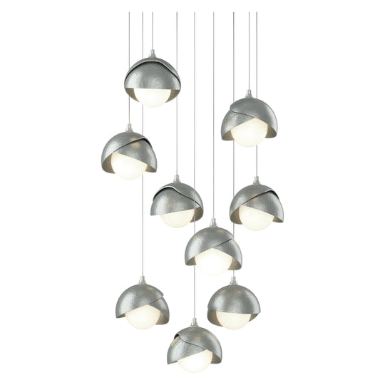 Brooklyn 9-Light Double Shade Pendant