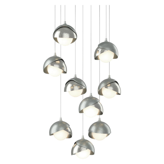 Brooklyn 9-Light Double Shade Pendant