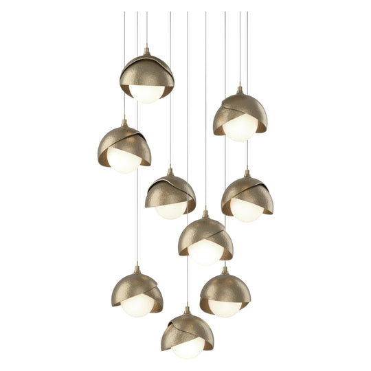 Brooklyn 9-Light Double Shade Pendant