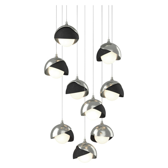 Brooklyn 9-Light Double Shade Pendant