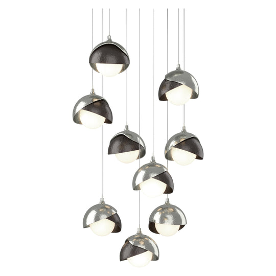 Brooklyn 9-Light Double Shade Pendant