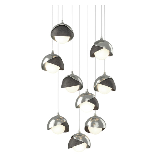 Brooklyn 9-Light Double Shade Pendant