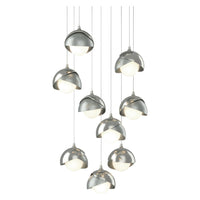 Brooklyn 9-Light Double Shade Pendant