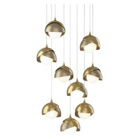 Brooklyn 9-Light Double Shade Pendant
