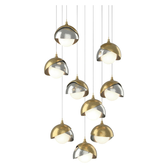 Brooklyn 9-Light Double Shade Pendant