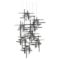 Tura 9-Light Seeded Glass Pendant