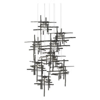 Tura 9-Light Seeded Glass Pendant