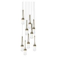 Link 9-Light Clear Glass Pendant