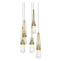 Link 5-Light Blown Glass Pendant