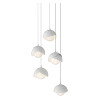 Brooklyn 5-Light Double Shade Pendant