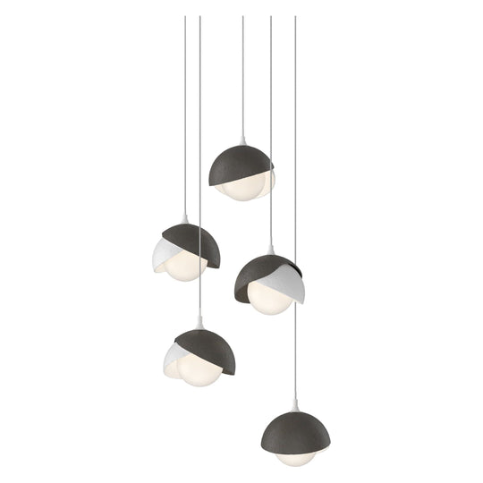 Brooklyn 5-Light Double Shade Pendant