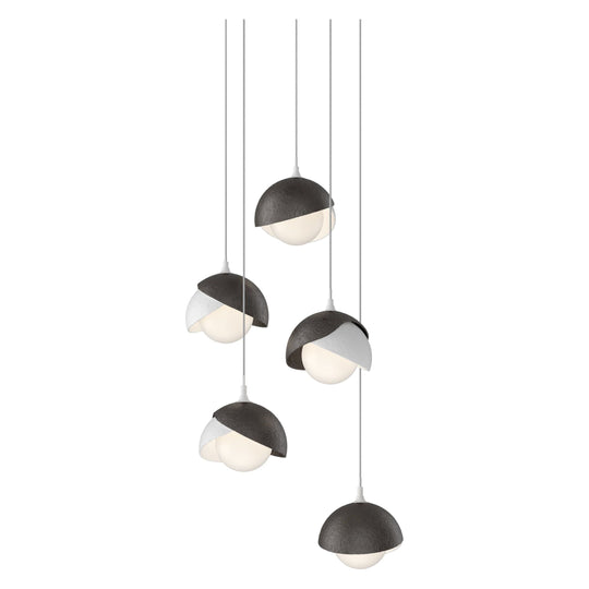 Brooklyn 5-Light Double Shade Pendant