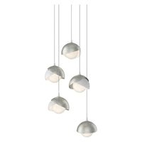 Brooklyn 5-Light Double Shade Pendant