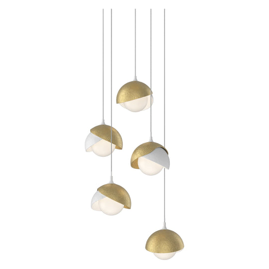 Brooklyn 5-Light Double Shade Pendant