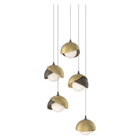 Brooklyn 5-Light Double Shade Pendant