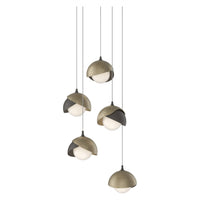 Brooklyn 5-Light Double Shade Pendant
