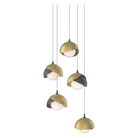 Brooklyn 5-Light Double Shade Pendant