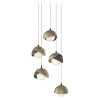Brooklyn 5-Light Double Shade Pendant