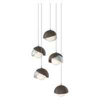 Brooklyn 5-Light Double Shade Pendant