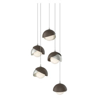 Brooklyn 5-Light Double Shade Pendant