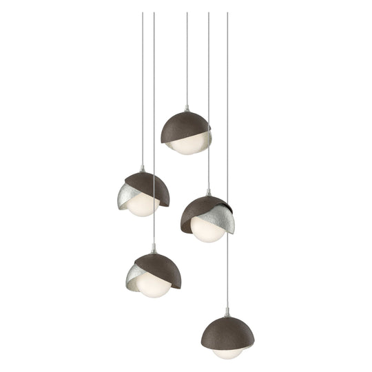 Brooklyn 5-Light Double Shade Pendant
