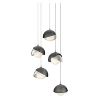 Brooklyn 5-Light Double Shade Pendant