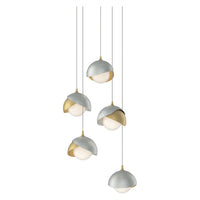 Brooklyn 5-Light Double Shade Pendant