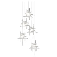 Tura 5-Light Seeded Glass Pendant