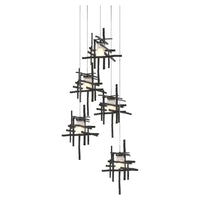 Tura 5-Light Frosted Glass Pendant
