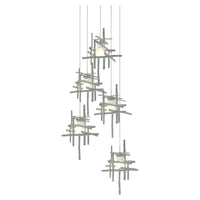 Tura 5-Light Frosted Glass Pendant