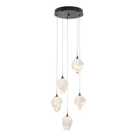 Chrysalis 5-Light Small Crystal Pendant