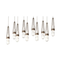 Link 10-Light Blown Glass Pendant