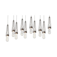 Link 10-Light Blown Glass Pendant