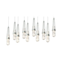 Link 10-Light Blown Glass Pendant